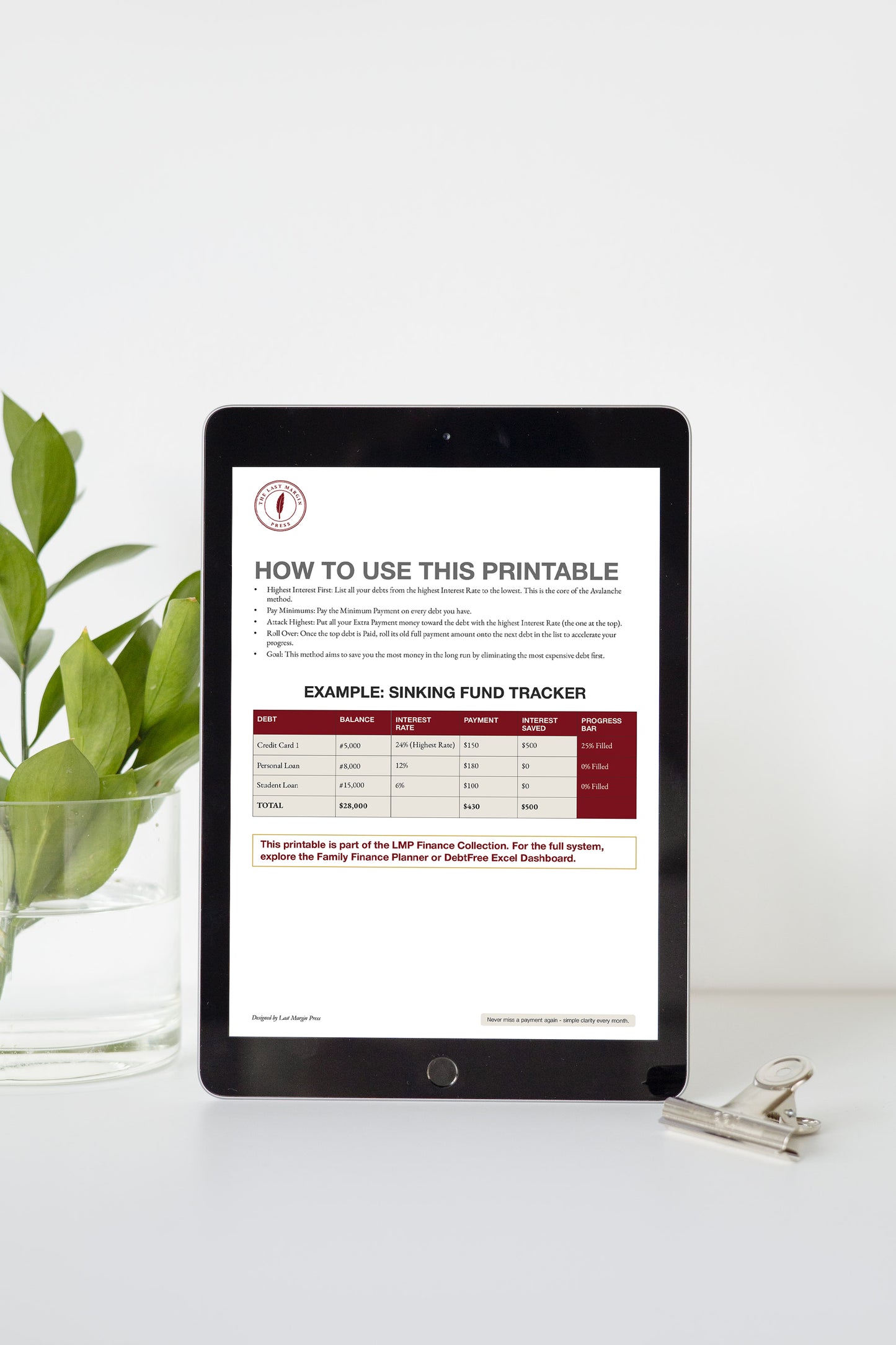 Master Your Savings: The Ultimate Sinking Fund Tracker for Financial Goals