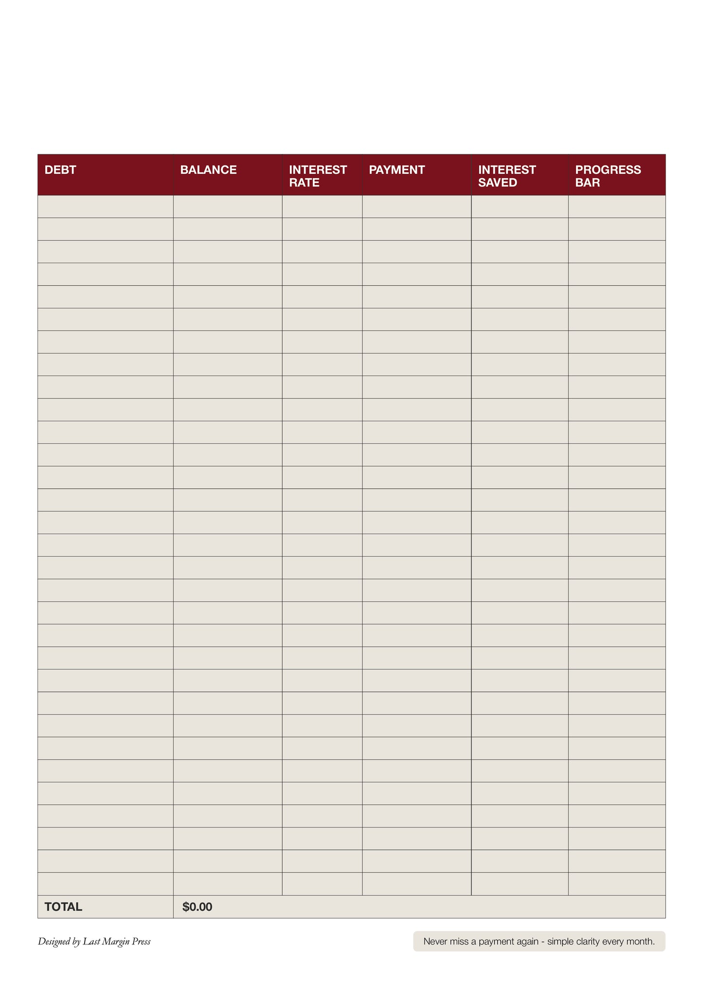 Master Your Net Worth: The Ultimate Avalanche Tracker for Effortless Financial Growth