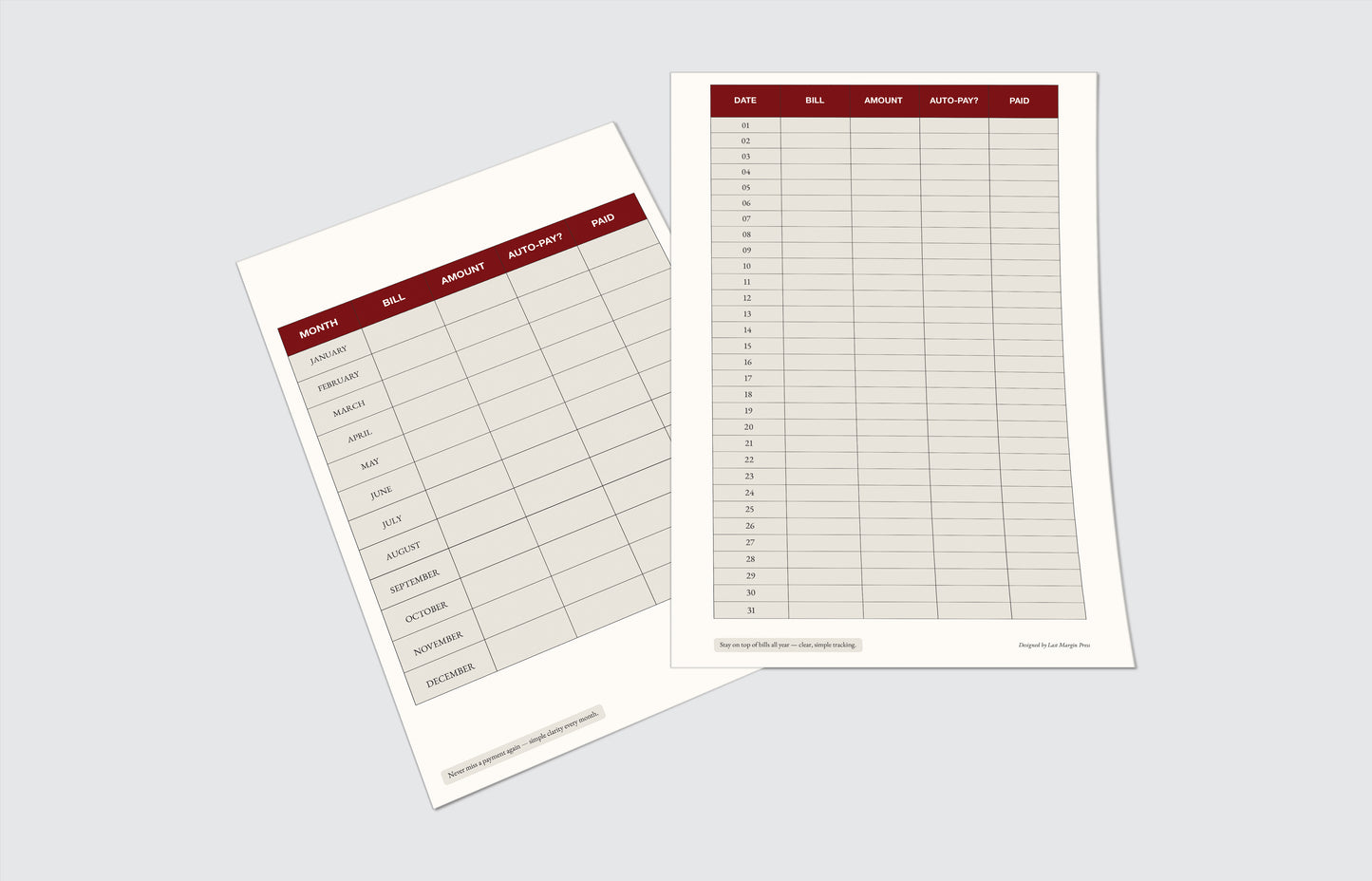 LMP Monthly Budget Worksheet